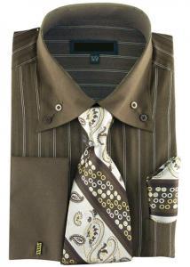 mens-dress-shirt-and-tie-ah601-br-long-sleeve-brown