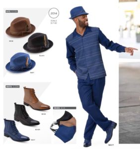 montique-walking-suits-2014-navy-mens-2pc-leisure-suits-with-matching-boots-and-hats