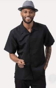 Montique 2222 Mens Walking Suits Black - Leisure Suits - Abby Fashions