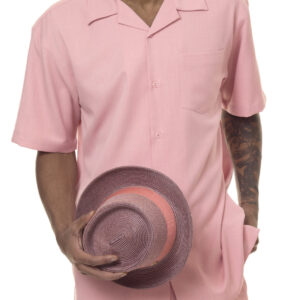 Montique-696-blush-mens-walking-suit-mens-2pc-leisure-suits-short-sleeve