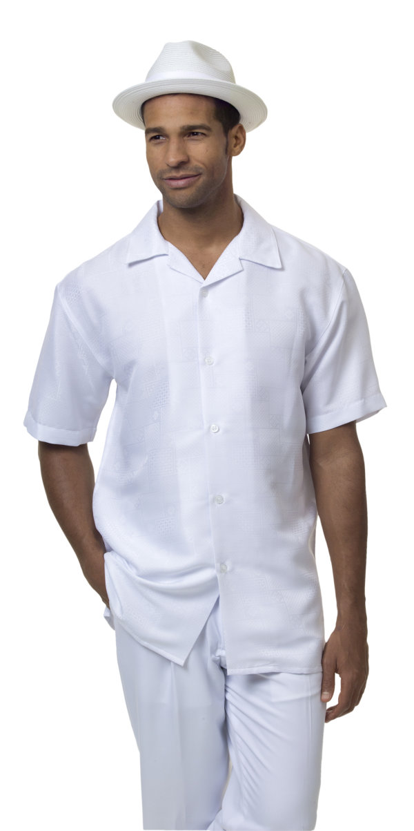 Montique-1836-white-mens-walking-suit-mens-2pc-leisure-suits-short-sleeve