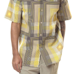 Montique-7834-mens-walking-suit-Gold-mens-2pc-leisure-suits-short-sets