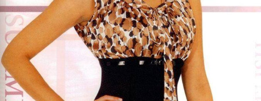 ladies-dresses-chancelle-11971-brown-print