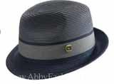 Montique Hat H 22 Men Hat Navy Grey S, Abby Fashions
