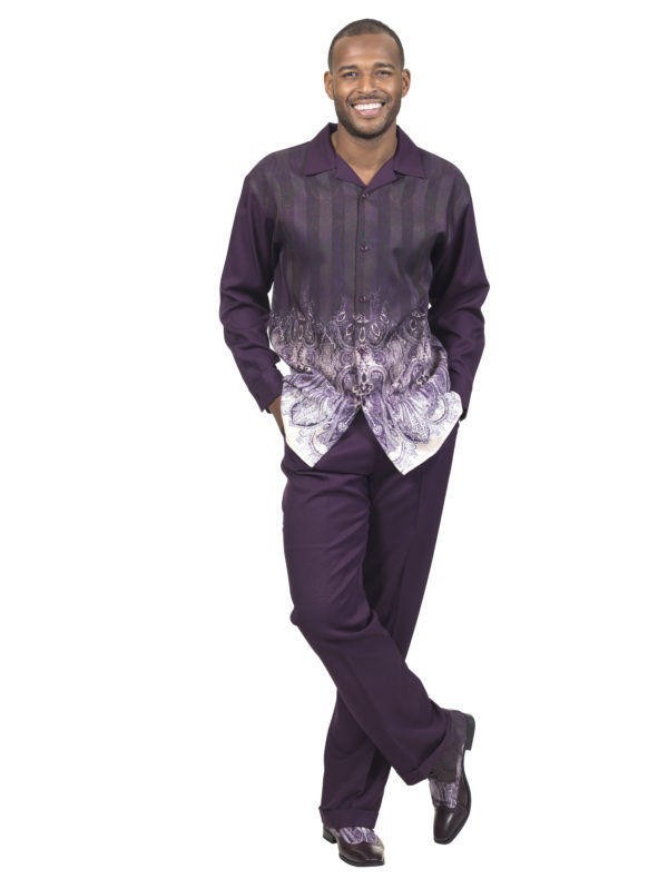 Montique Mens Walking Suits 1773 Plum Long Sleeve Leisure Suits E1506654627580 600x799, Abby Fashions