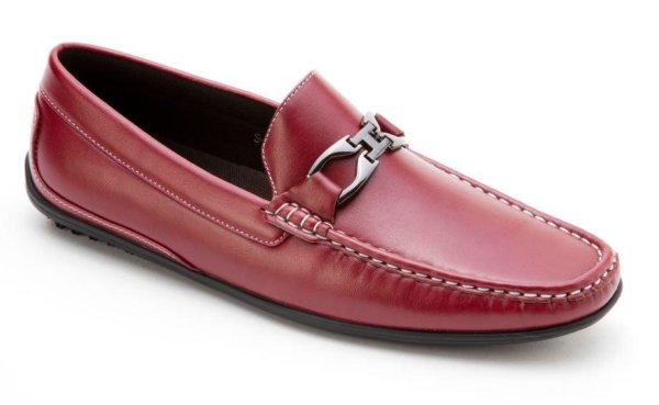 Montique S 13 Mens Metal Bit Loafers–burgundy Driving Shoes 600x369, Abby Fashions