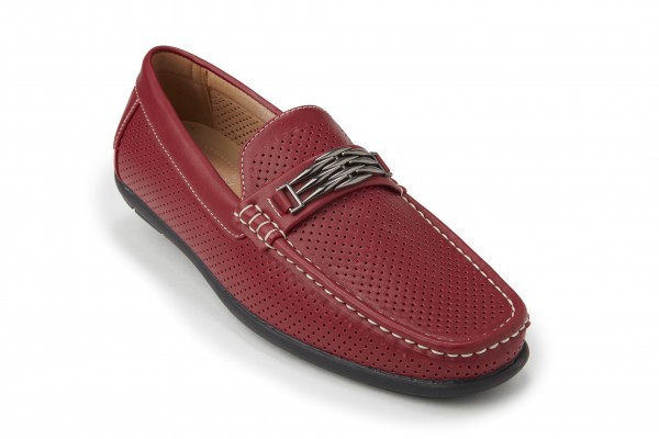 montique-s-71-mens-metal-bit-perforated-casual-loafers-red