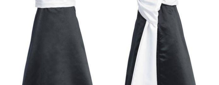 sweet-kids-2954C-black-with-long-white-bow-girls-formal-wear-paerty-dress