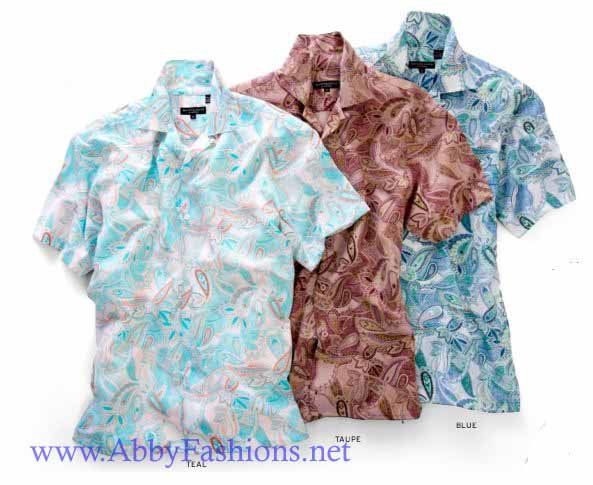 Walking Suits Montique 4730 Rust Leisure Suits Shirts Only, Abby Fashions