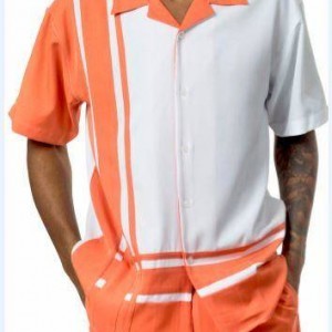 montique-1777-walking-suit-coral-white-short-sleeve-leisure-suits