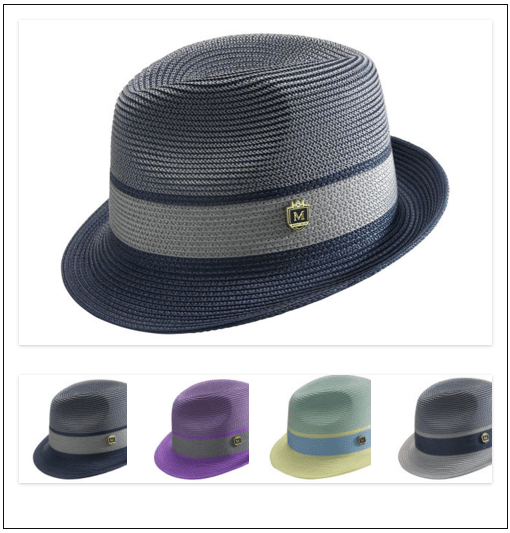 Montique Hat H 22 Men Hat Back, Abby Fashions