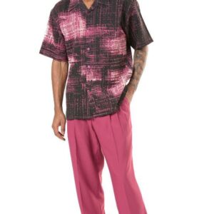 montique-1904-walking-suit-dustry-rose-mens-leisure-suits-short-sleeve