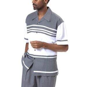 montique-1978-walking-suit-grey-mens-leisure-suits-short-sleeve