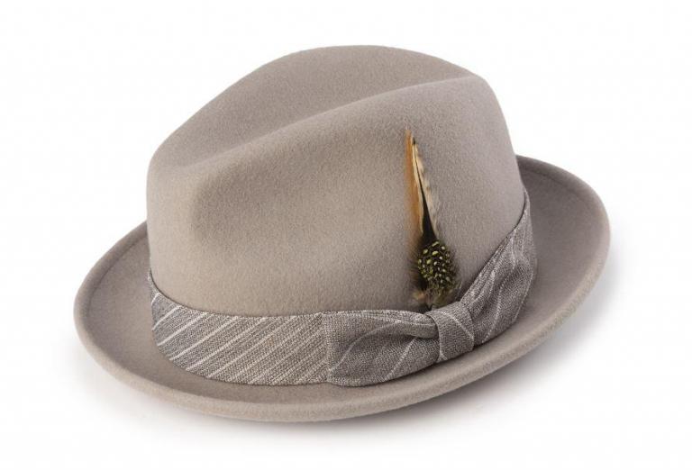 Montique H1963 Fedora Matching Hat Khaki Abby Fashions