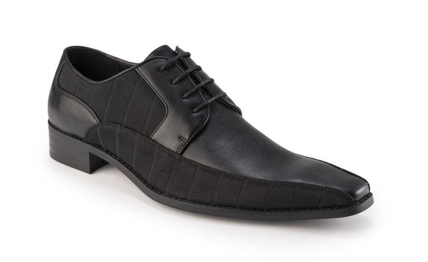 Montique S-1916 Mens Dress Shoes Black - Mens Matching Shoes