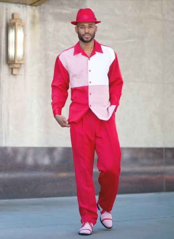 montique-walking-suits-1982-red-mens-2pc-leisure-suits