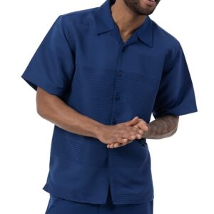 montique 2022 mens walking suits navy