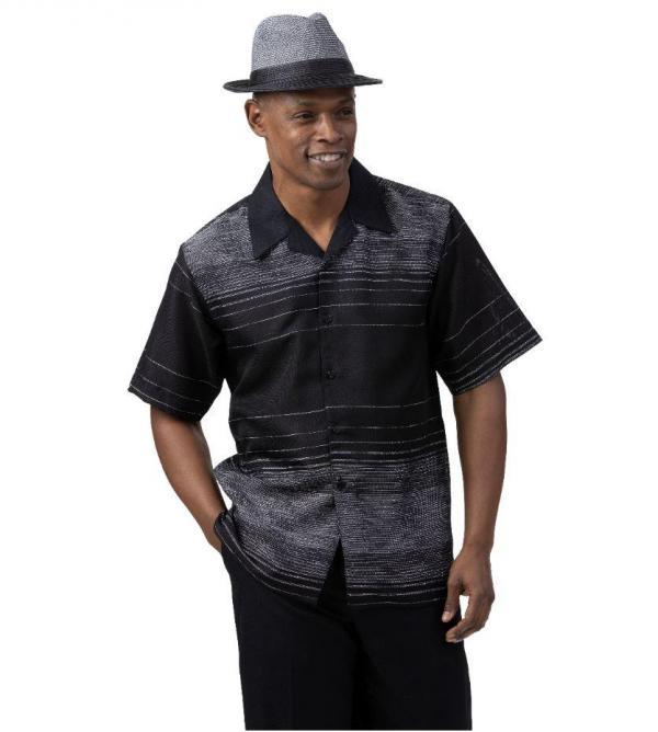 Montique 2035 Mens Walking Suits Black Mens 2pc Leisure Suits 600x668, Abby Fashions