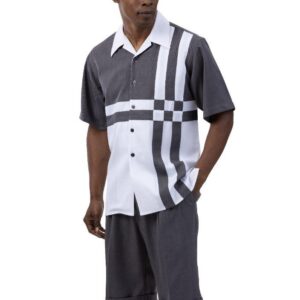 montique 7078 mens walking suits grey