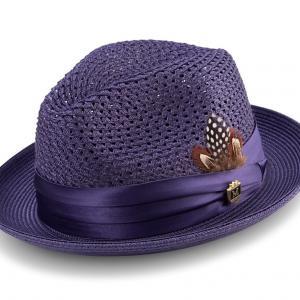 montique-h-34-mens-straw-fedora-hat-purple