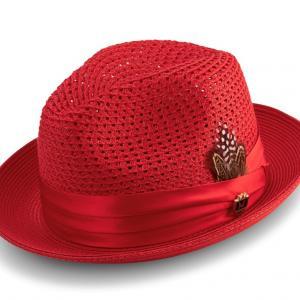 montique-h-34-mens-straw-fedora-hat-red