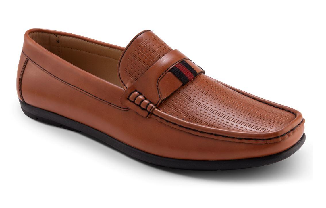 Montique S-80 Mens Penny Loafers with 