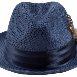 montique-h-34-mens-straw-fedora-hat-navy-with-matching-satin-ribbon-a