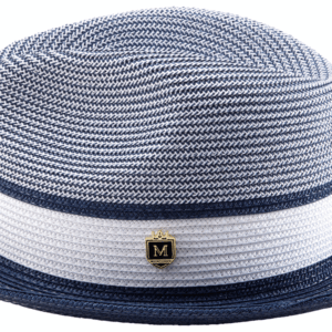 montique-h-22-mens-straw-fedora-hat-navy-two-tone-pinch-fedora-hat-2
