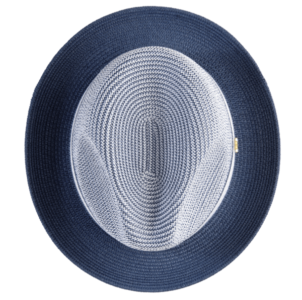 montique-h-22-mens-straw-fedora-hat-navy-two-tone-pinch-fedora-hat-4