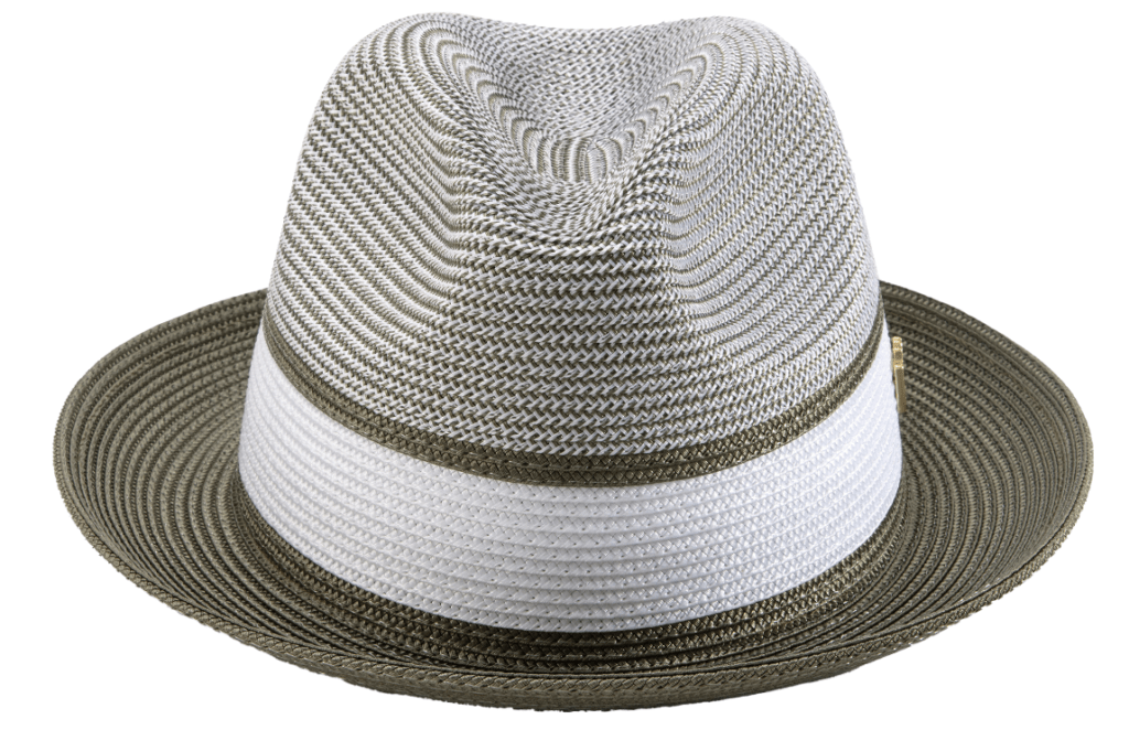 Montique H22 Mens Straw Hat Olive Mens Hat Abby Fashions