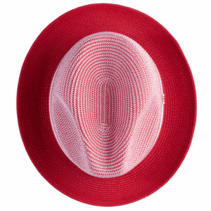 montique-h-22-mens-straw-fedora-hat-red-two-tone-pinch-fedora-hat-4