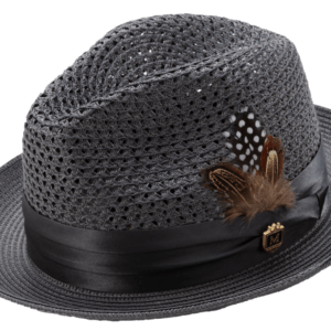 montique-h-34-mens-straw-fedora-hat-grey-with-matching-satin-ribbon-a