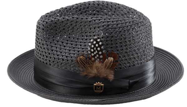 montique-h-34-mens-straw-fedora-hat-grey-with-matching-satin-ribbon-c