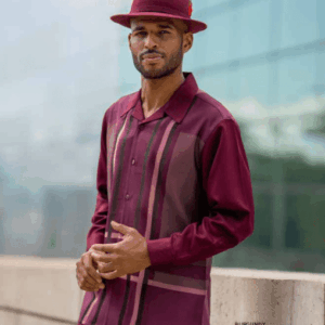 Long Sleeve - Mens 2PC Walking Suits 