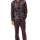 Montique 2126 Mens Walking Suits Burgundy – Two Piece Leisure Suits