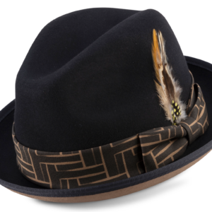 montique-h-2177-matching-felt-hat-black-khaki-mens-godfather-hat