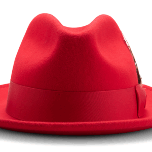 montique-h-60-felt-hat-red-mens-godfather-hat-front