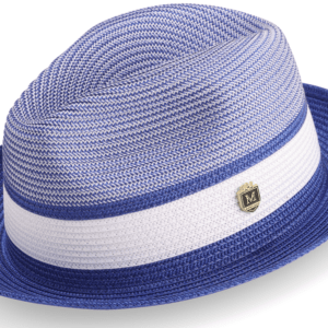 montique-h-22-mens-straw-hat-royal-two-tone-braided-stingy-brim-pinch-fedora-hat