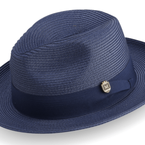 montique-h-42-mens-straw-hat-navy-wide-brim-pinch-hat