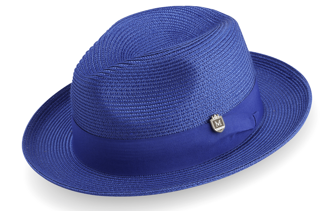 Montique H-42 Mens Straw Hat Royal mens straw hat Abby Fashions