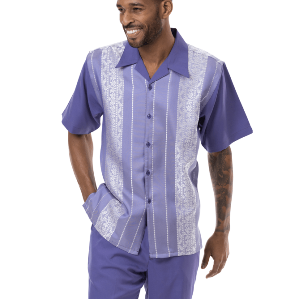 Short Sleeve - Mens 2pc - Page 2 Of 5 Leisure Suits - Abby Fashions