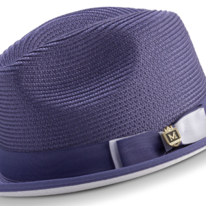 montique-h78-mens-straw-hat-purple-white-bottom-braided-stingy-brim-pinch-fedora-hat