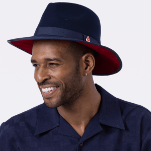 montique-h-80-fedora-hat-navy-with-red-lining-3-1-8-wide-brim