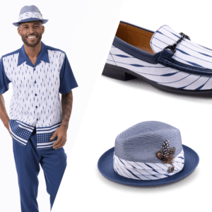 montique-2303-mens-walking-suits-navy-mens-two-piece-leisure-suits-matching-shoes-and-hat
