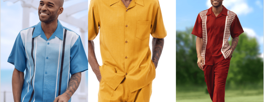 mens walking suits