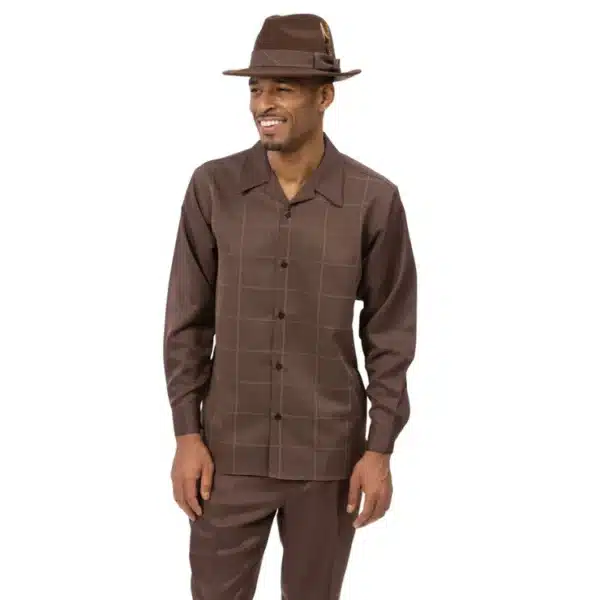 montique-2480-mens-walking-suits-brown-windowpane-design-2-piece-long-sleeve-mens-leisure-suits