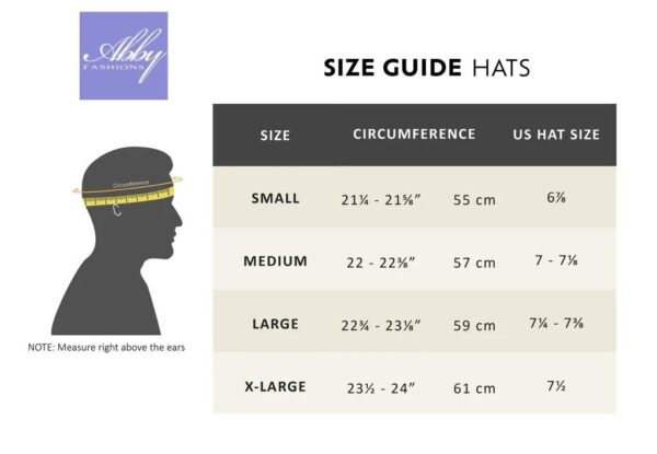 montique-mens-hat-size-chart