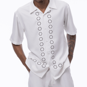 montique-2504-mens-walking-suits-cream-short-sleeve-mens-leisure-suits