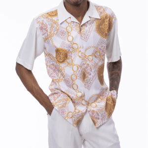 montique-2507-mens-walking-suits-cream-short-sleeve-mens-leisure-suits