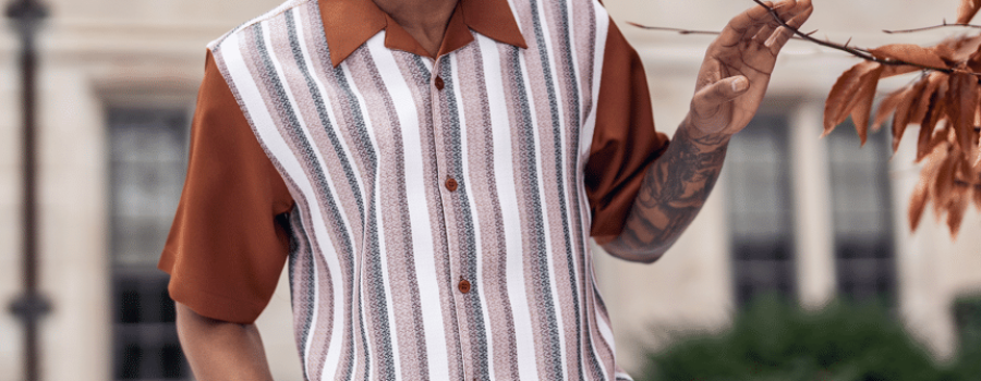 montique-2518-mens-walking-suits-cognac-short-sleeve-mens-leisure-suits